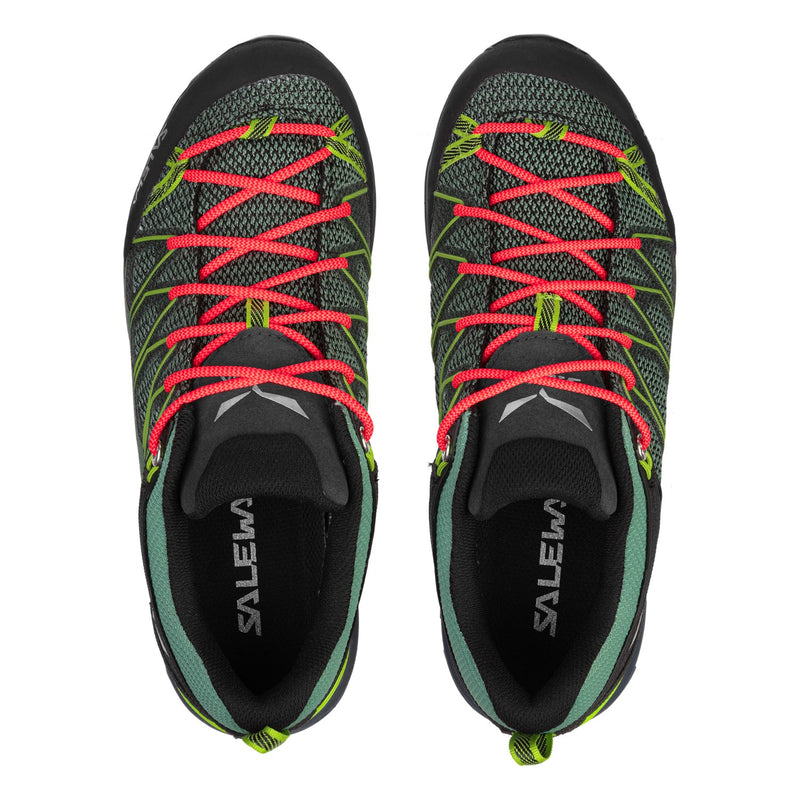 Salewa Zapatillas Ws Mtn Trainer Lite Gtx Field Green Fluor Coral - Rideshop