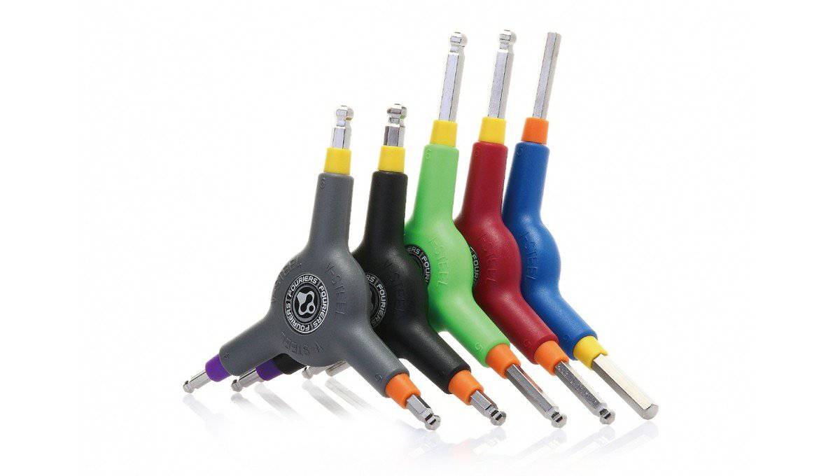 Fouriers Llaves allen punta recta (4-5-6mm) - Rideshop