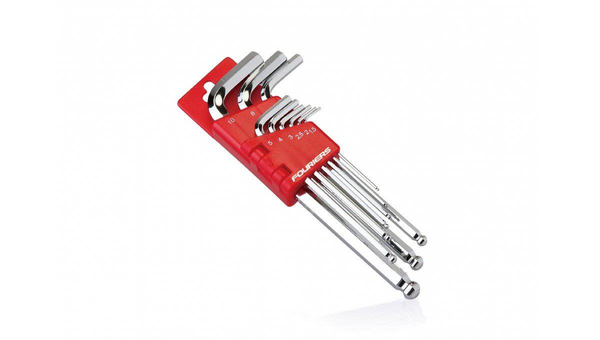 Fouriers Llaves allen set 9 unidades (1,5-10mm) - Rideshop