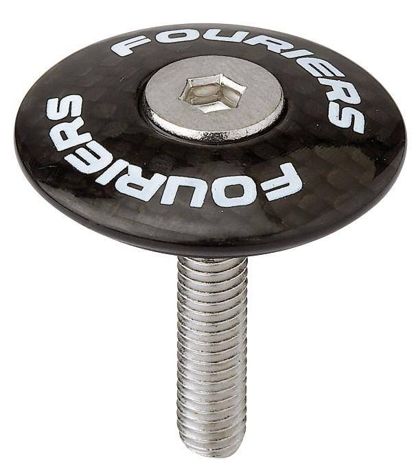 Fouriers Tapa de dirección 1-1/8 carbono - Rideshop