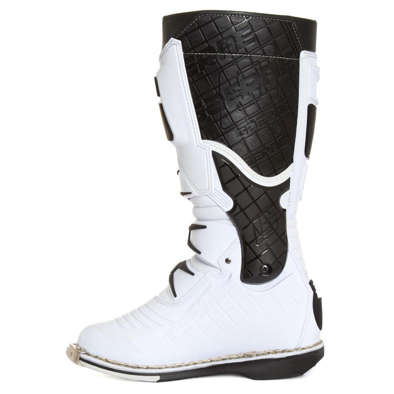 Bota de Moto Mx G-React Goodyear Blanca Gaerne - Rideshop