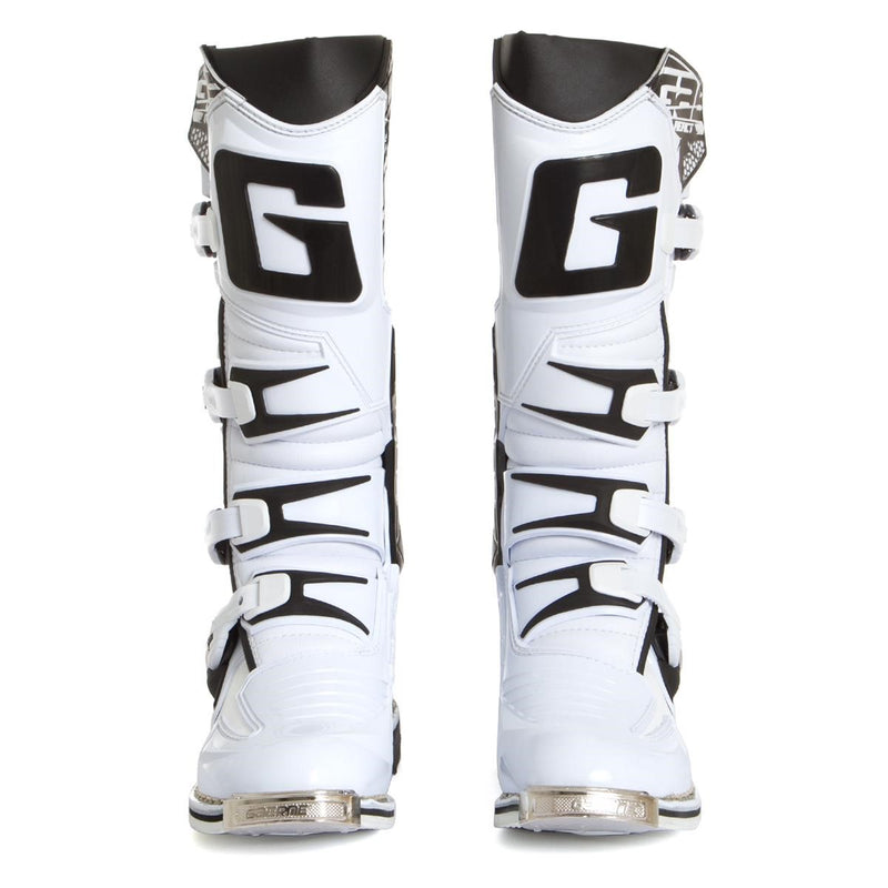 Bota de Moto Mx G-React Goodyear Blanca Gaerne - Rideshop