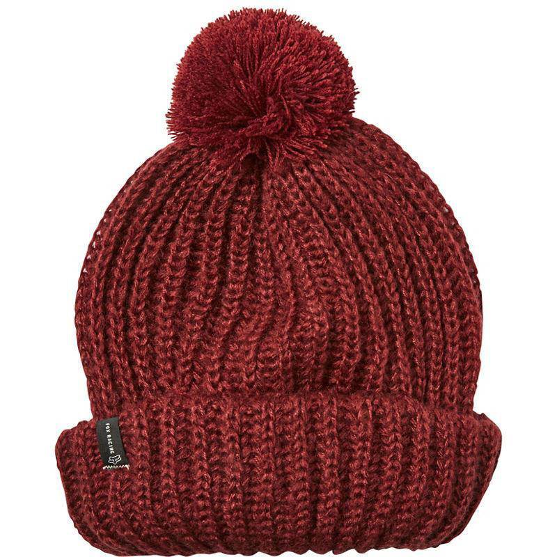 Gorro Lana Lifestyle Mujer Indio Rojo Fox Racing - Rideshop