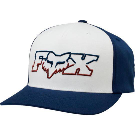 Gorro Lifestyle Duel Head 110 Snapback Azul Fox Racing. - Rideshop
