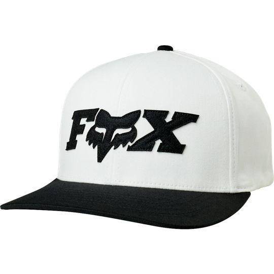 Gorro Lifestyle Dun Flexfit Blanco Fox.-Rideshop