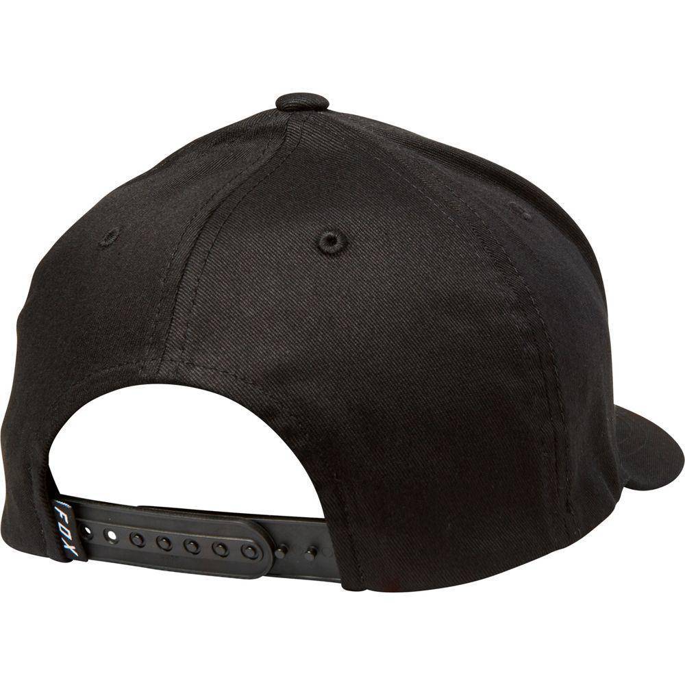 Gorro Lifestyle Faded Snapback Negro Rojo Fox Racing - Rideshop