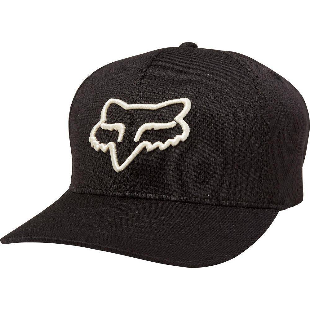 Gorro Lifestyle Flexfit Lithotype Negro Blanco Fox Racing - Rideshop