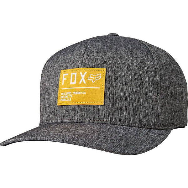 Gorro Lifestyle Flexfit Non Stop Negro/Amarillo Fox Racing - Rideshop