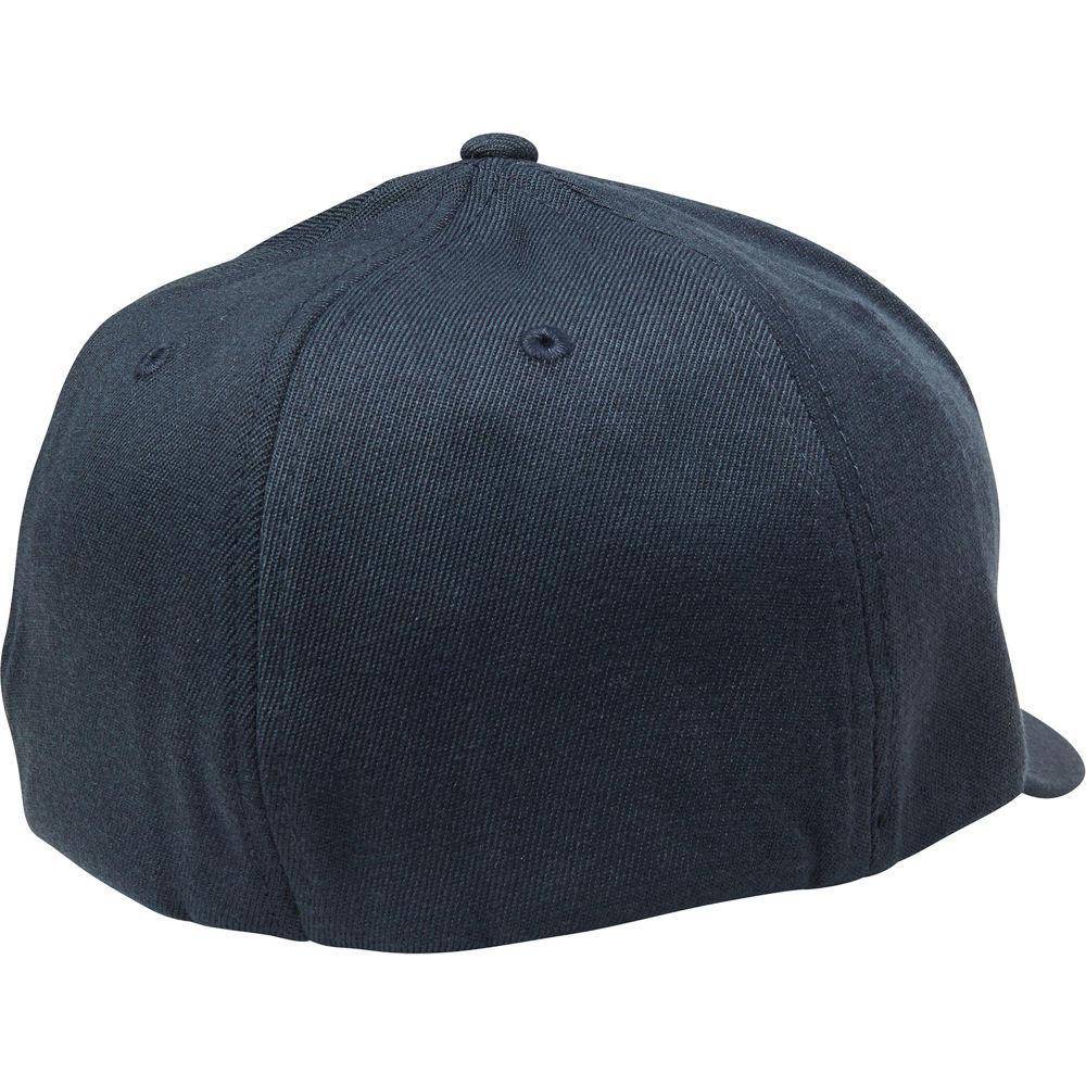 Gorro Lifestyle Flexfit Number 2 Azul Rojo Fox Racing - Rideshop