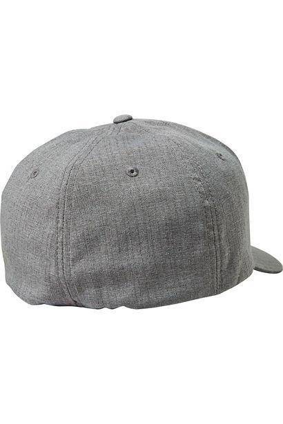 Gorro Lifestyle Flexfit Transposition Gris/Naranjo Fox Racing - Rideshop