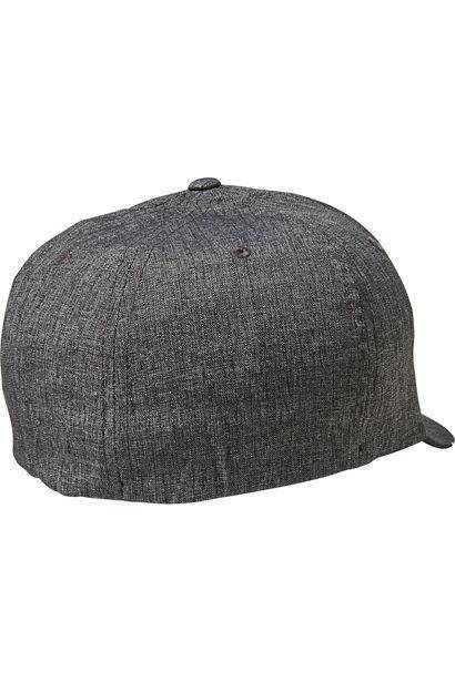 Gorro Lifestyle Flexfit Transposition Negro/Rojo Fox Racing - Rideshop