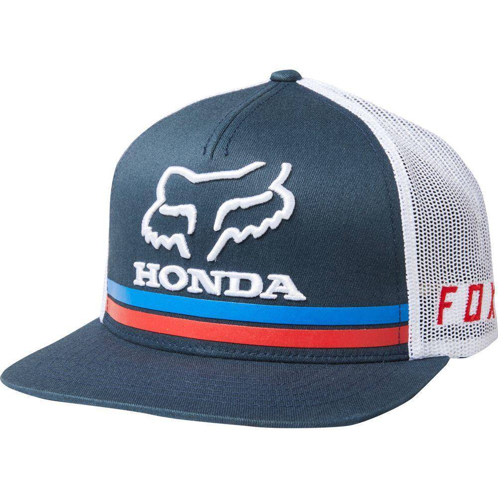 Gorro Lifestyle Fox Racing Honda Snapback Azul Fox Racing - Rideshop