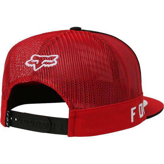 Gorro Lifestyle Fox Racing Honda Snapback Negro Rojo Fox Racing - Rideshop