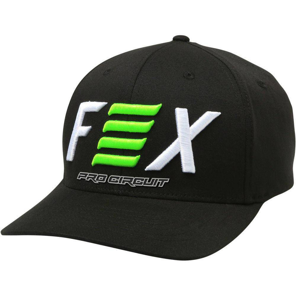 Gorro Lifestyle Fox Racing Pro Circuit Flexfit Negro Fox Racing - Rideshop