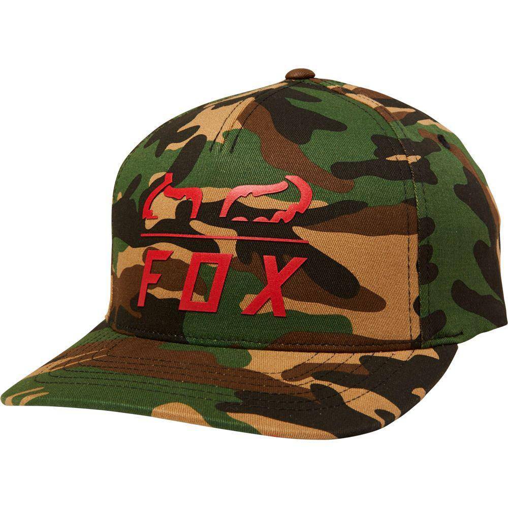 Gorro Lifestyle Furnace Flexfit Verde Camo Fox Racing - Rideshop