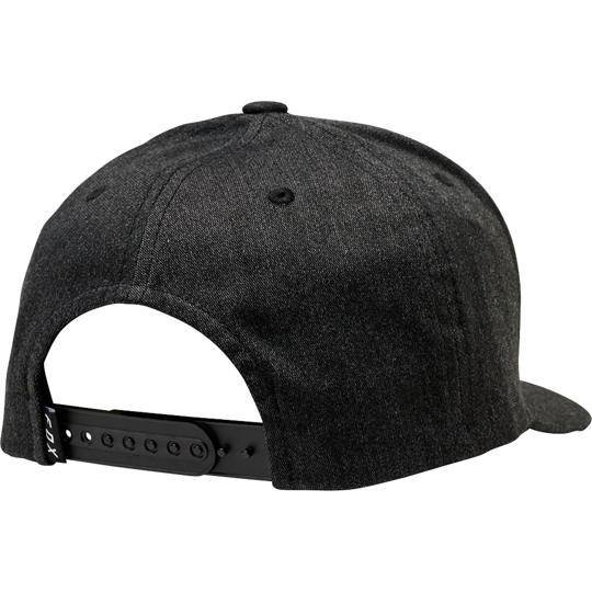 Gorro Lifestyle Heads Up 110 Snapback Negro Fox Racing. - Rideshop