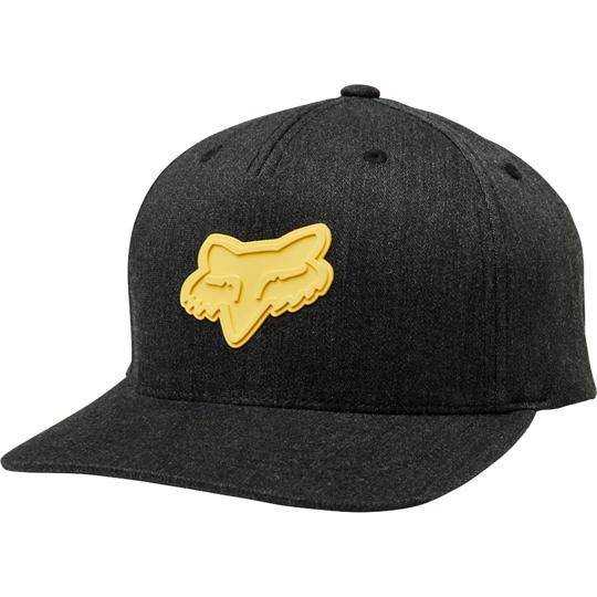 Gorro Lifestyle Heads Up 110 Snapback Negro Fox Racing. - Rideshop