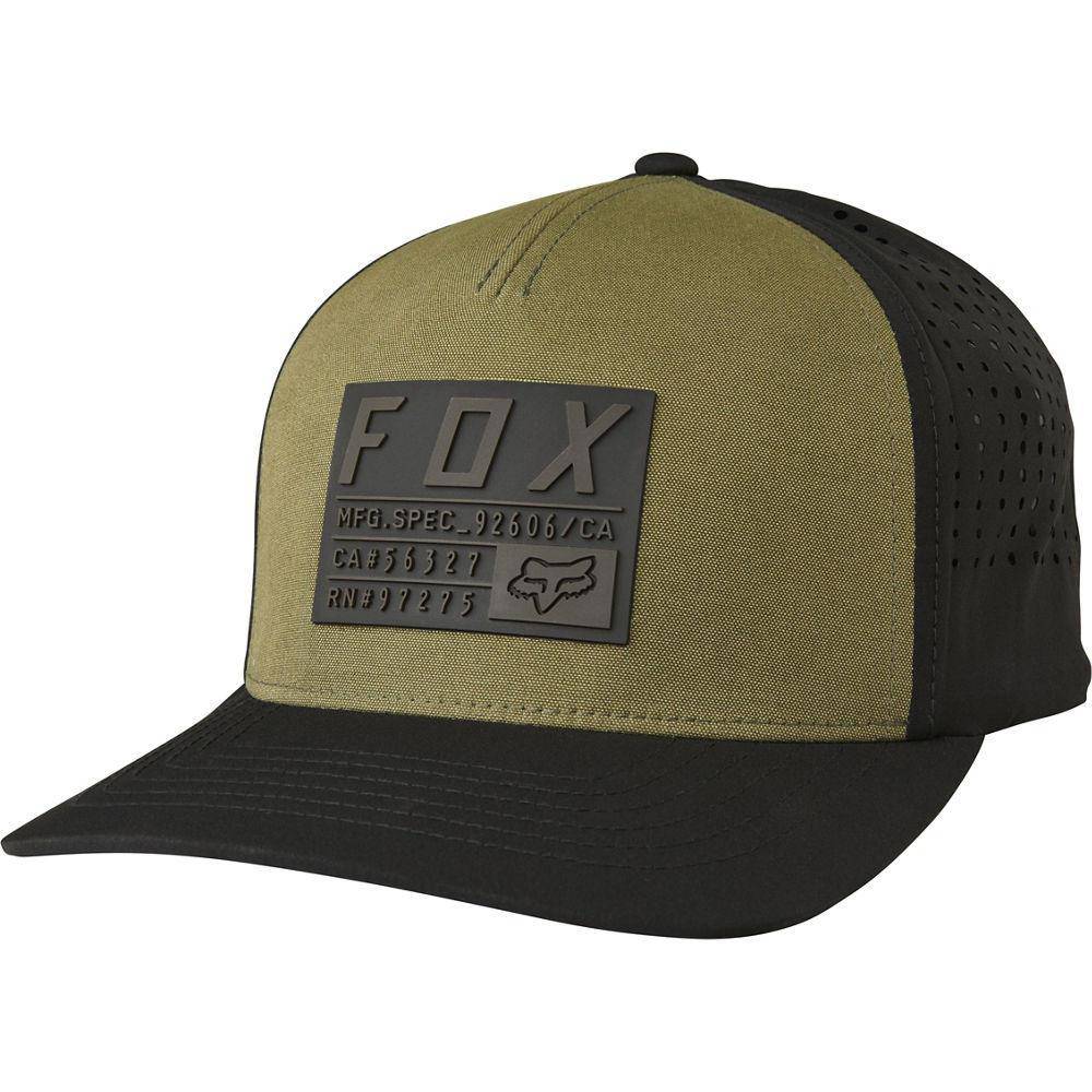 Gorro Lifestyle Hell Fast Flexfit Negro Verde Fox Racing - Rideshop