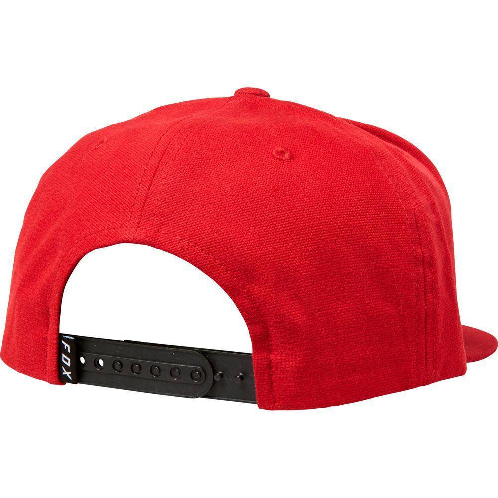 Gorro Lifestyle Instill Snapback Rojo Fox Racing - Rideshop