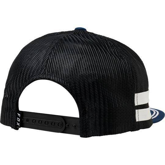 Gorro Lifestyle Intercept Snapback Azul Rojo Fox Racing - Rideshop