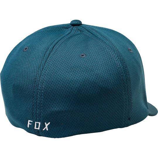 Gorro Lifestyle Lithotype Flexfit Azul Blanco Fox Racing - Rideshop