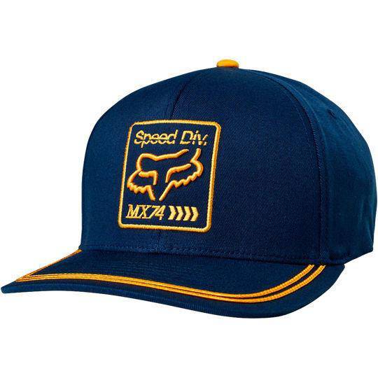 Gorro Lifestyle Murc Wrldwde Flexfit Azul Fox Racing - Rideshop