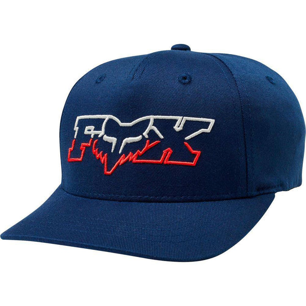 Gorro Lifestyle Niño Duelhead Flexfit Azul Fox Racing - Rideshop