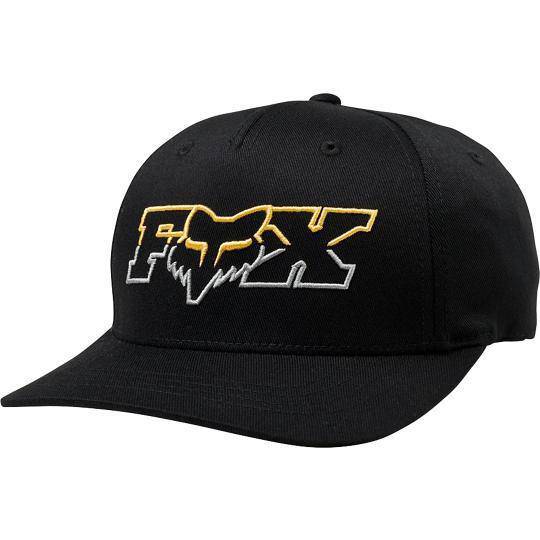 Gorro Lifestyle Niño Duelhead Flexfit Negro Fox Racing - Rideshop