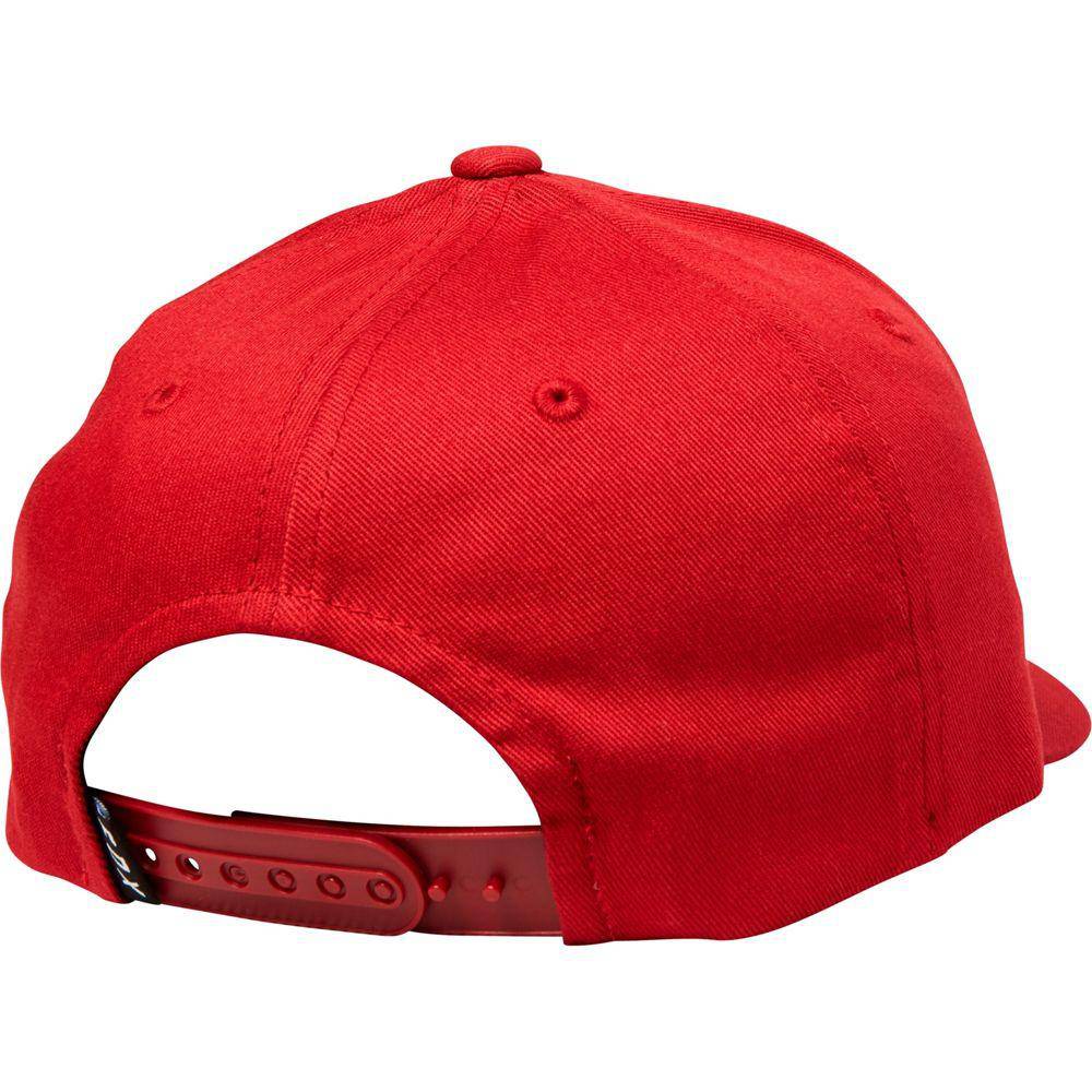 Gorro Lifestyle Niño Epicycle 110 Snapback Rojo Fox Racing - Rideshop