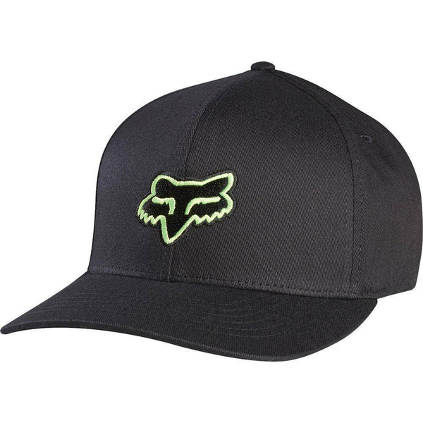 Gorro Lifestyle Niño Legacy Flexfit Negro Verde Fox Racing - Rideshop