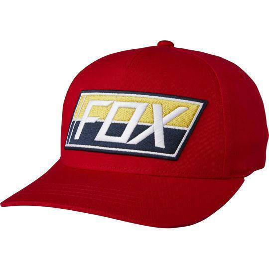 Gorro Lifestyle Niño Requiem Flexfit Rojo Fox Racing - Rideshop