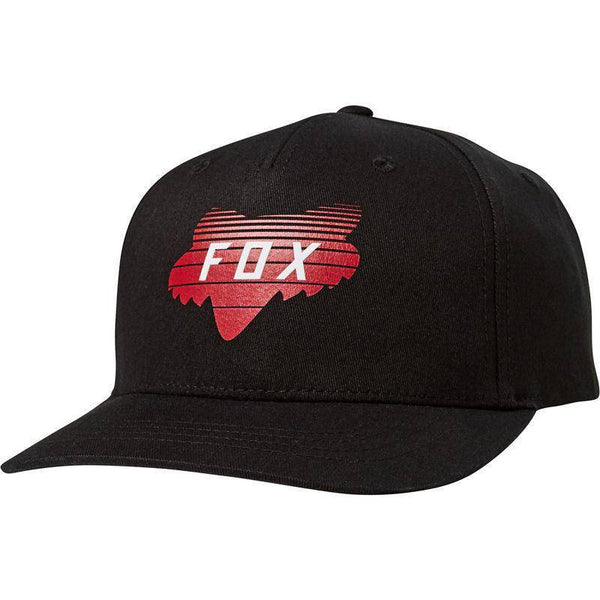 Gorro Lifestyle Niño Snapback Accelerator Negro Fox Racing - Rideshop