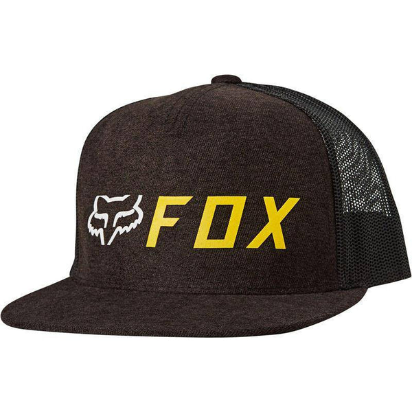 Gorro Lifestyle Niño Snapback Apex Negro Fox Racing - Rideshop