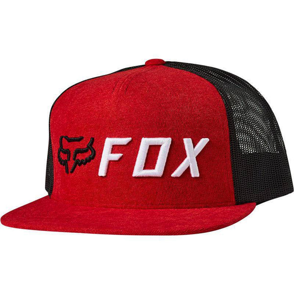 Gorro Lifestyle Niño Snapback Apex Rojo Fox Racing - Rideshop