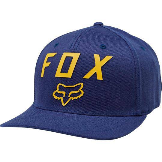 Gorro Lifestyle Number 2 Flexfit Azul Fox Racing - Rideshop