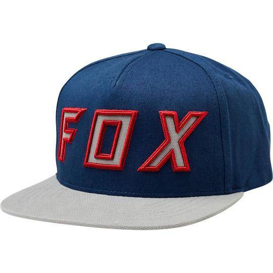 Gorro Lifestyle Posessed Snapback Azul Gris Fox Racing. - Rideshop