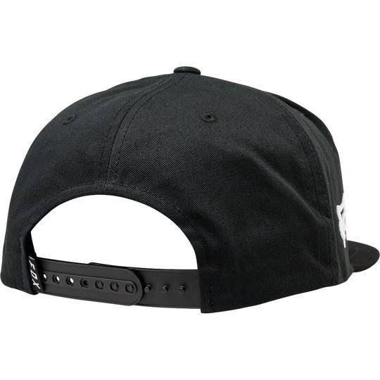 Gorro Lifestyle Posessed Snapback Negro Blanco Fox Racing. - Rideshop