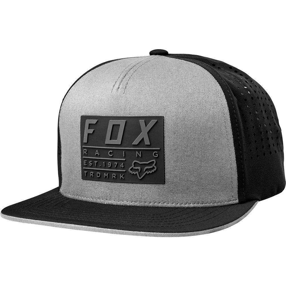 Gorro Lifestyle Redplate Tech Snapback Gris Fox Racing - Rideshop
