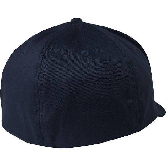 Gorro Lifestyle Settled Flexfit Azul Rojo Fox Racing - Rideshop