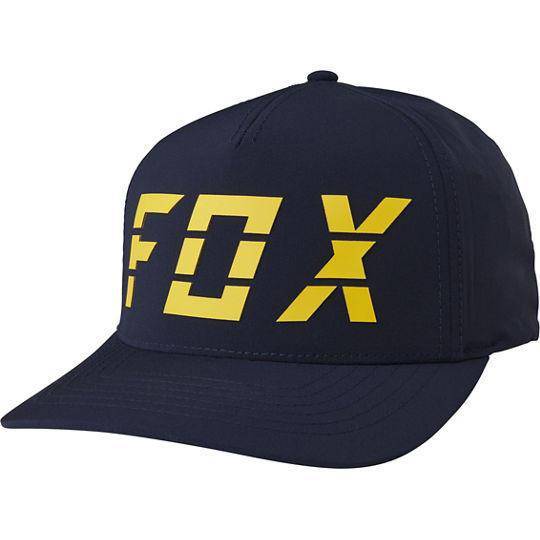 Gorro Lifestyle Smoke Blower Flexfit Azul Dorado Fox Racing - Rideshop