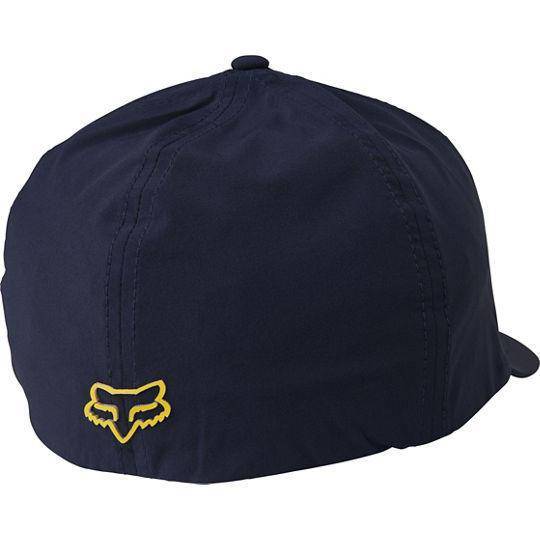 Gorro Lifestyle Smoke Blower Flexfit Azul Dorado Fox Racing - Rideshop