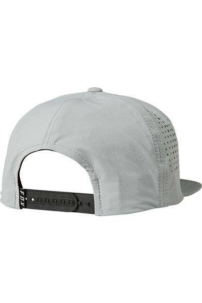 Gorro Lifestyle Snapback Crest Gris/Rojo Fox Racing - Rideshop