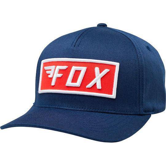 Gorro Lifestyle Stealth Flexfit Azul Fox Racing - Rideshop