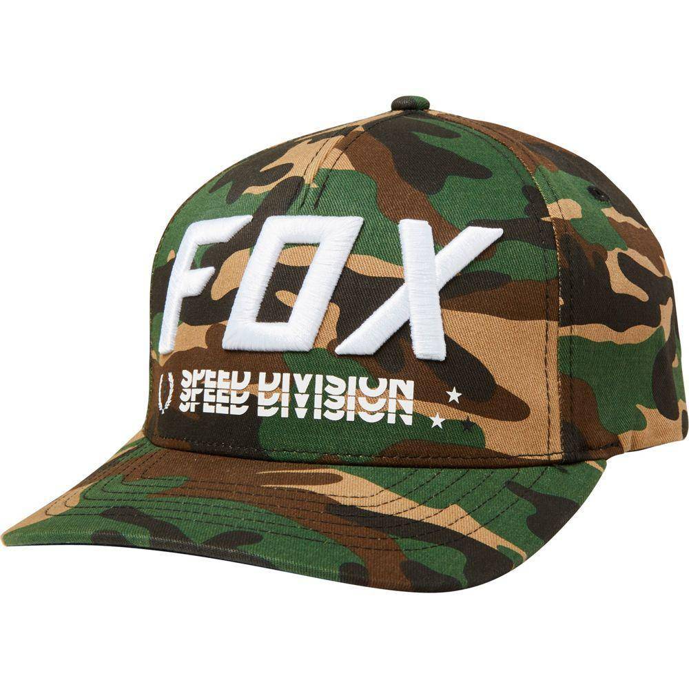 Gorro Lifestyle Threat Flexfit Verde Camo Fox Racing - Rideshop