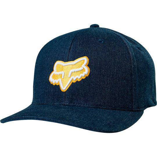 Gorro Lifestyle Transfer Flexfit Azul Fox Racing - Rideshop