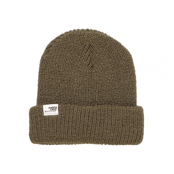 Gorro Santa Cruz Port Strike Beanie Olive - Gorro de Lana - Rideshop