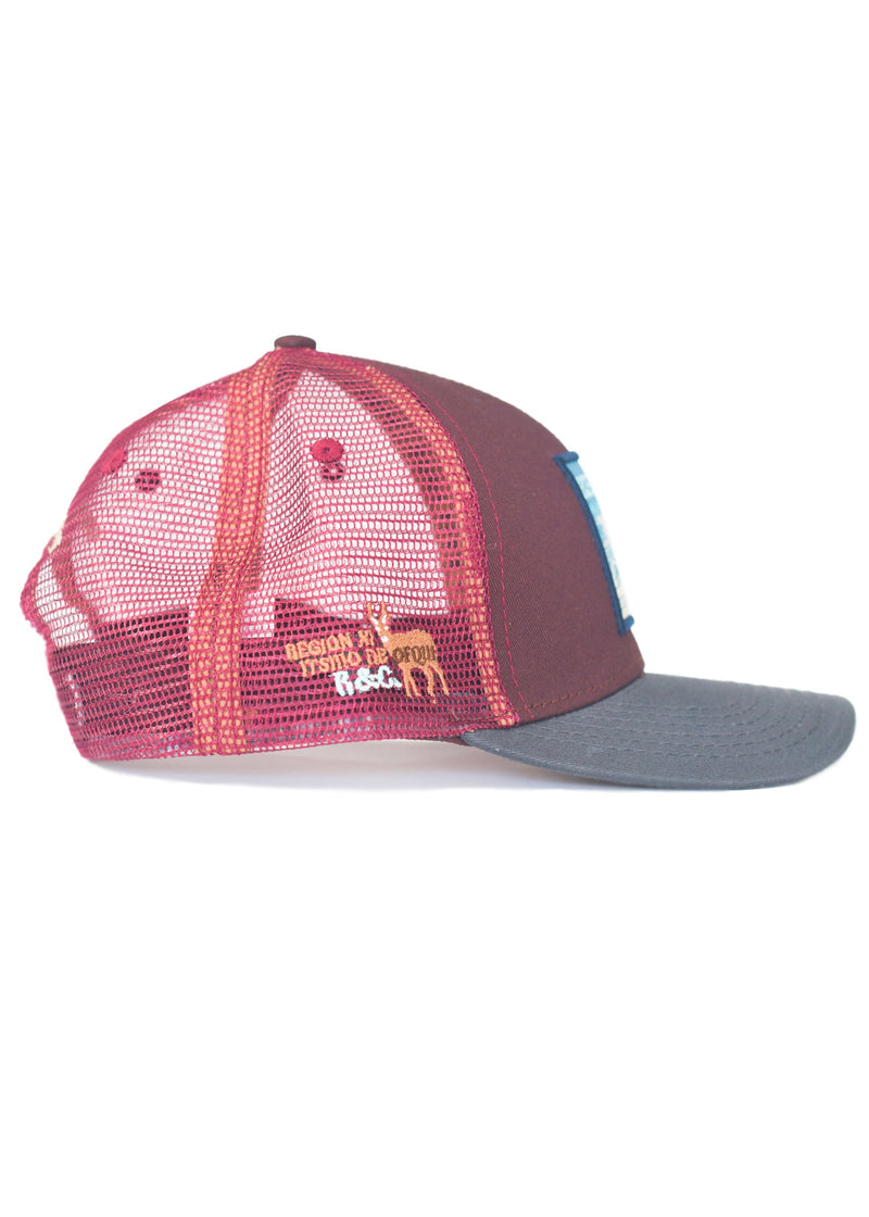 Kaya Unite Cap Trucker Itsmo de OFKI Bordo - Rideshop