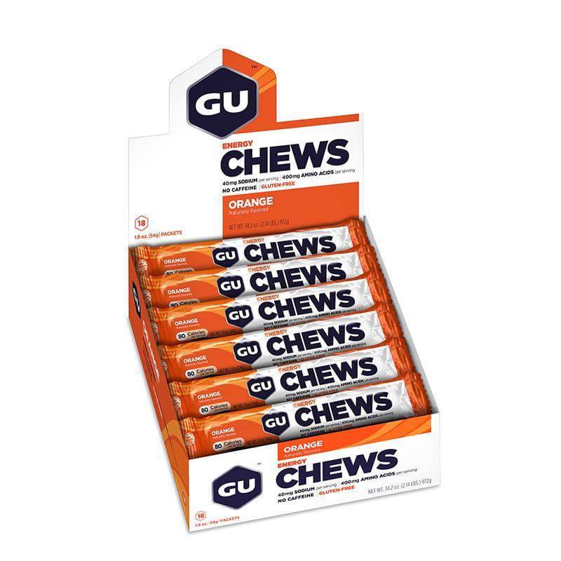GU Energy Box Energy Chews, Orange - Rideshop