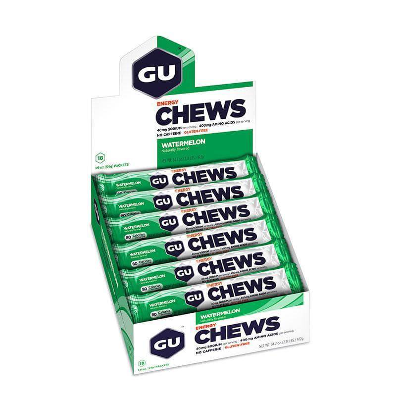 GU Energy Box Energy Chews, Watermelon - Rideshop