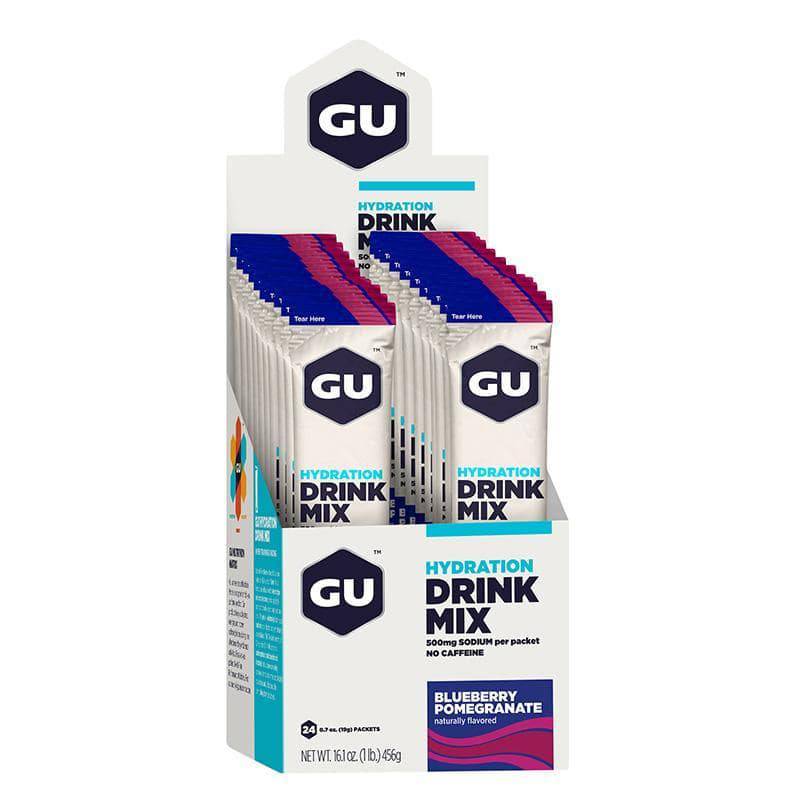 GU Energy Box Hydration Drink Mix, Blueberry Pomegranate - Rideshop